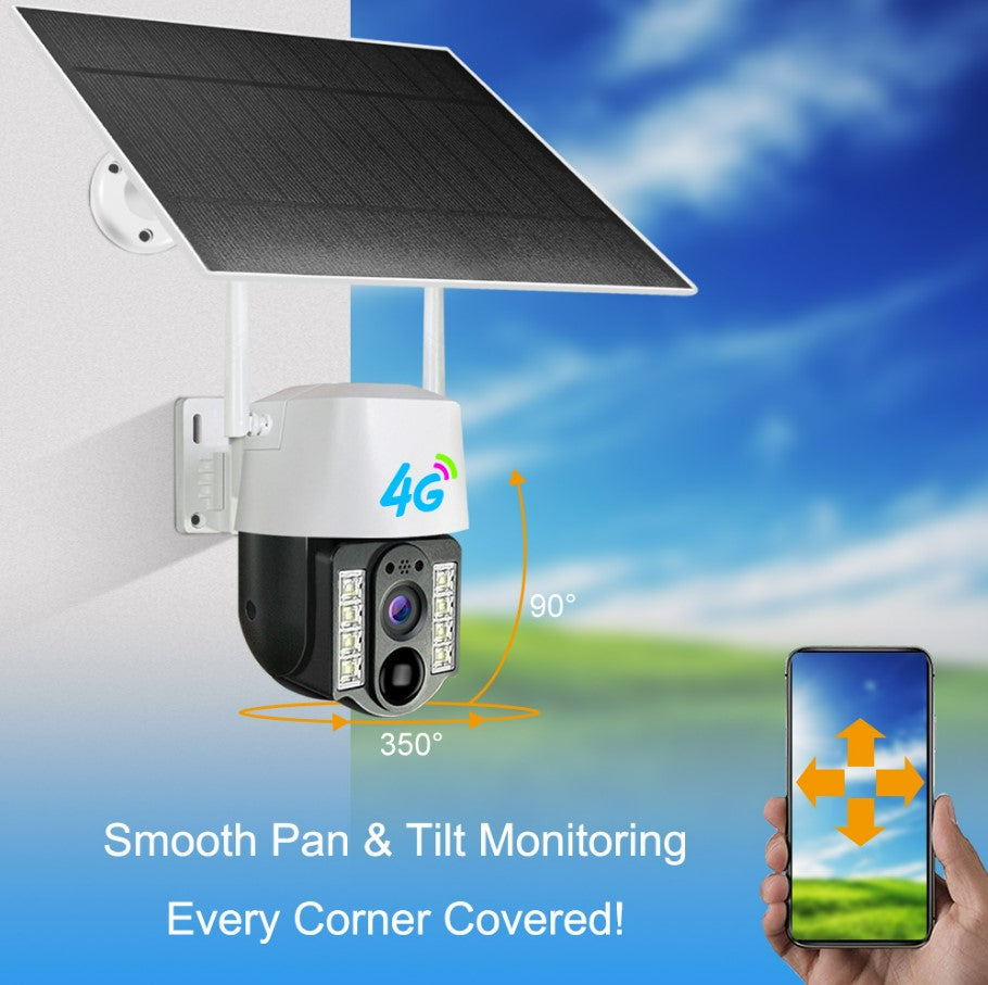 V380 New Arrival 3MP Wireless WiFi Security CCTV Camera Night Vision Sim Card Solar 4G Outdoor_0