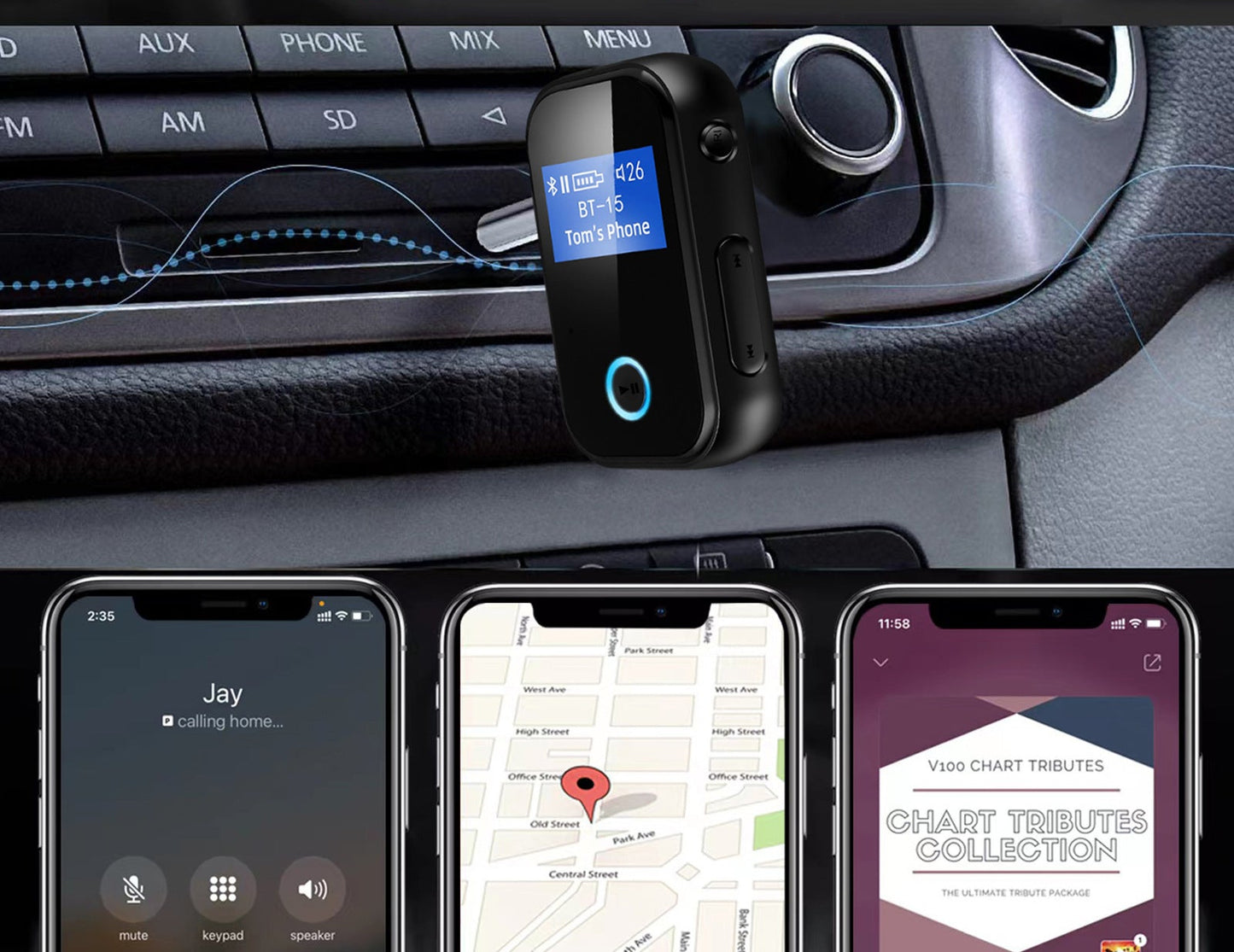 Bluetooth Adapter Receiver