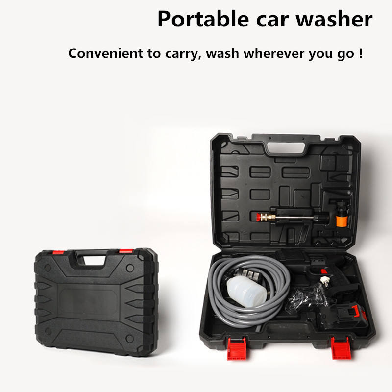 Electric car washing machine