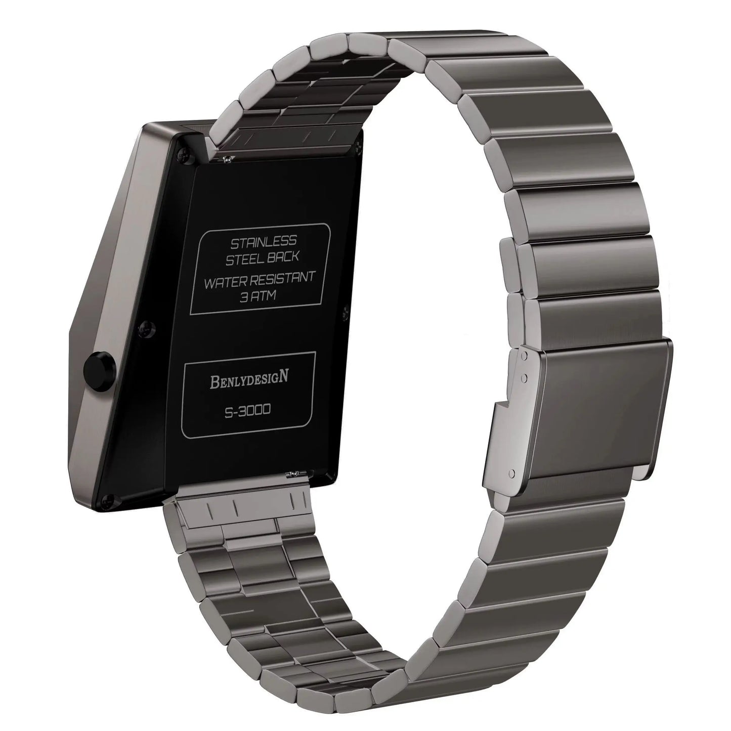 BENLYDESIGN Unique Metal Digital Cyber Watches For Men
