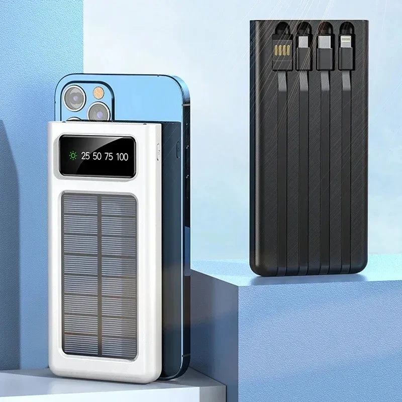 200000mAh Solar Charging Power Bank