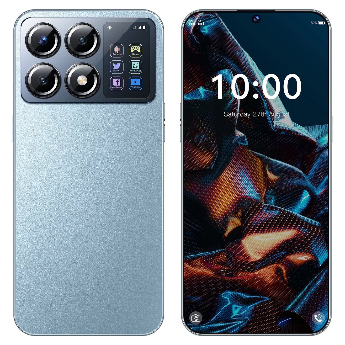 X7 Pro Smartphone, 7.3'' Full Screen