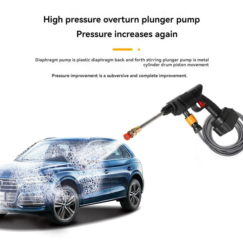 Electric car washing machine