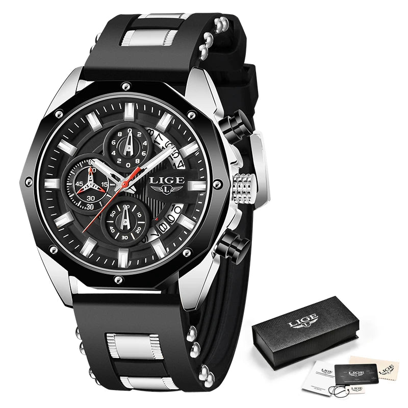 LIGE Men's Watches
