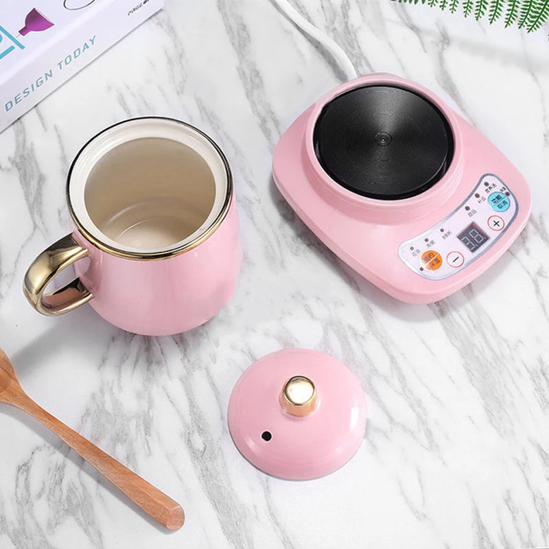 Mini Electric Thermal Kettle Ceramic