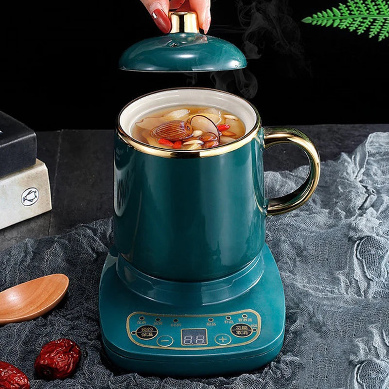 Mini Electric Thermal Kettle Ceramic