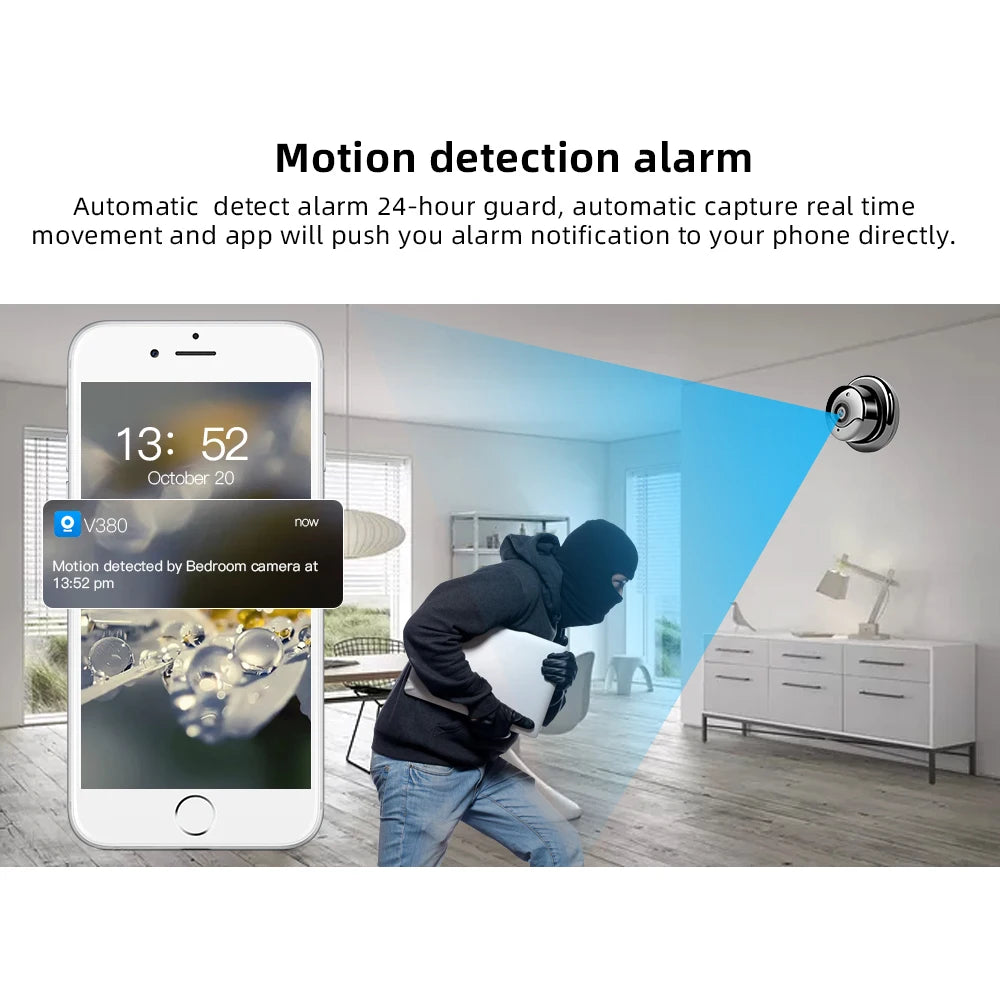 Wireless Mini WiFi Camera For Home Security