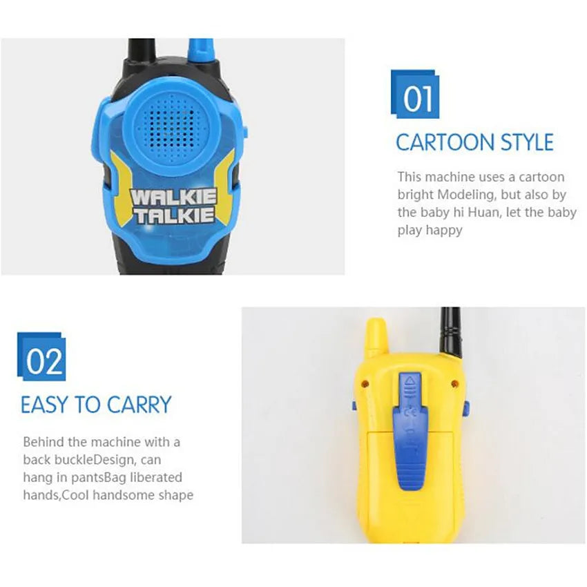 Mini 50M Walkie Talkies, kids toy