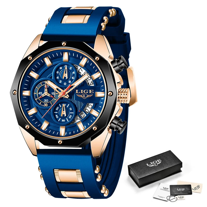 LIGE Men's Watches