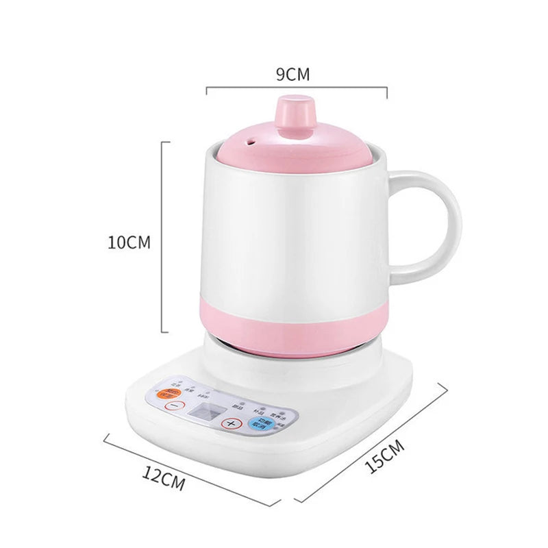 Mini Electric Thermal Kettle Ceramic