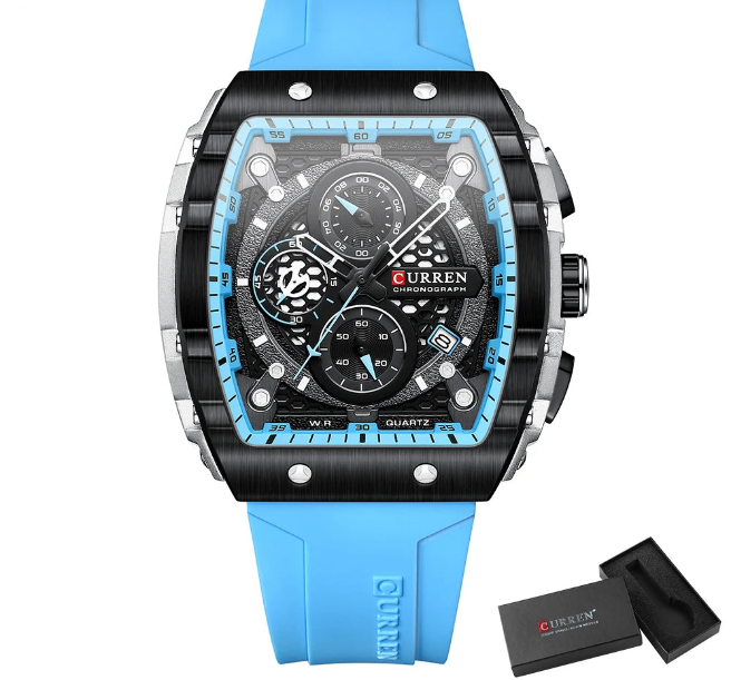 CURREN Chronograph, Casual Men Watches