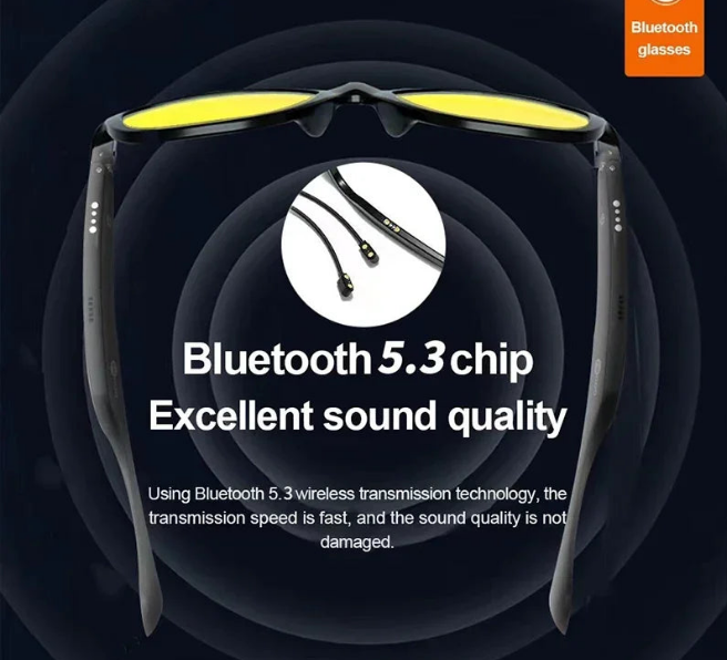 Lenovo Lecoo C8 Lite Smart Sunglasses, Bluetooth 5.3 Earphone