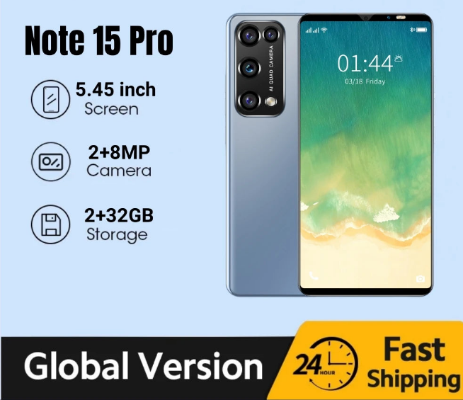 FUFFI-Note 15 Pro, 5.45inch