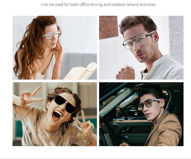Smart Glasses Bluetooth 5.4