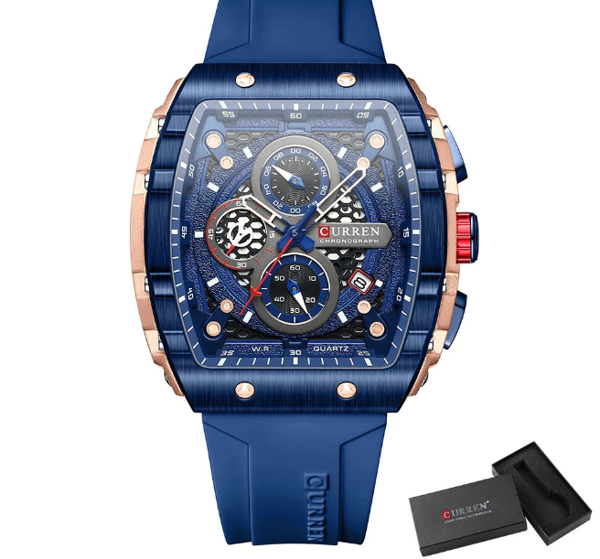CURREN Chronograph, Casual Men Watches