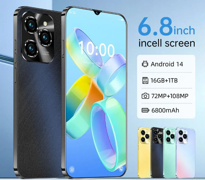 Hot40 Pro Smartphone 5G Original 6.8Inch