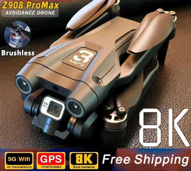Z908 Pro Max Drone, Brushless Motor