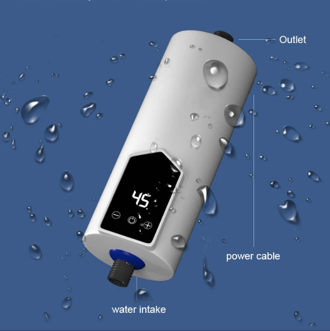 Instantaneous Electric Water Heater, Heating Shower 110V-4500W