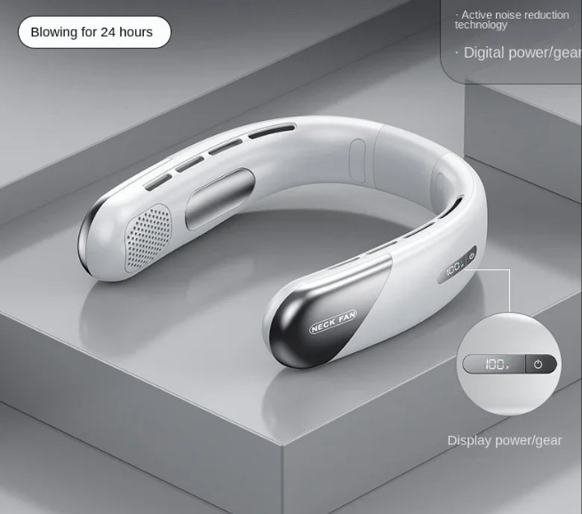 Portable Wireless Neck Mini Cooler 10000mAh