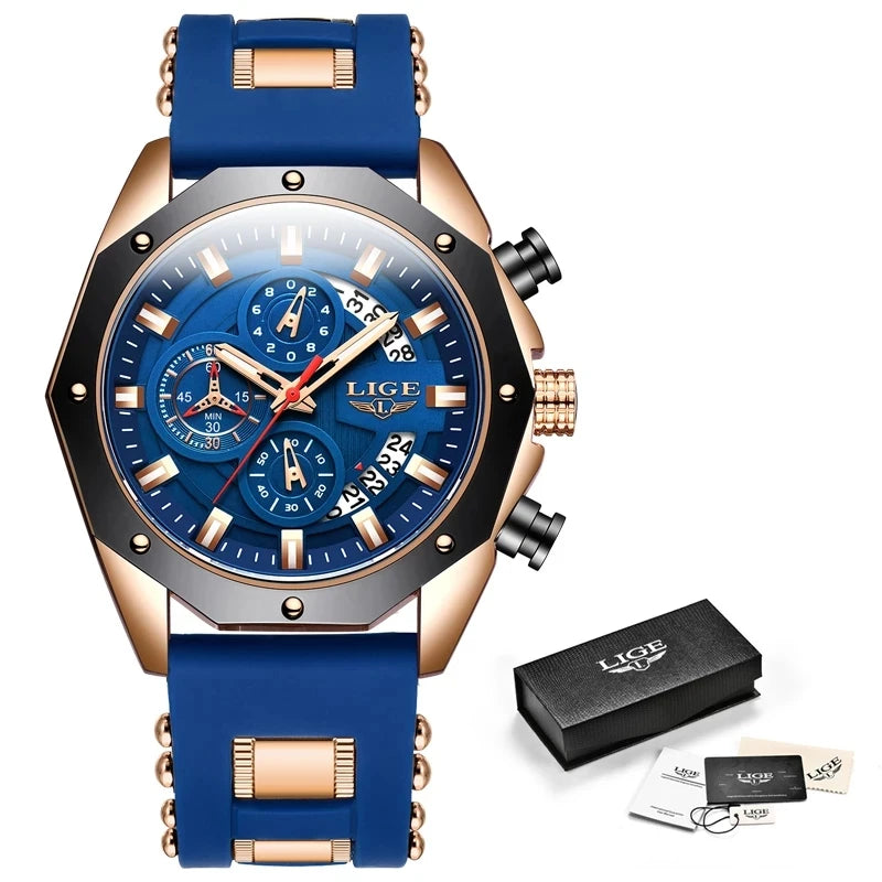 LIGE Men's Watches