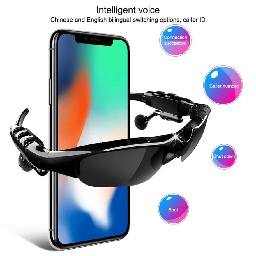 Smart Bluetooth 5.0 Audio Headphones Glasses