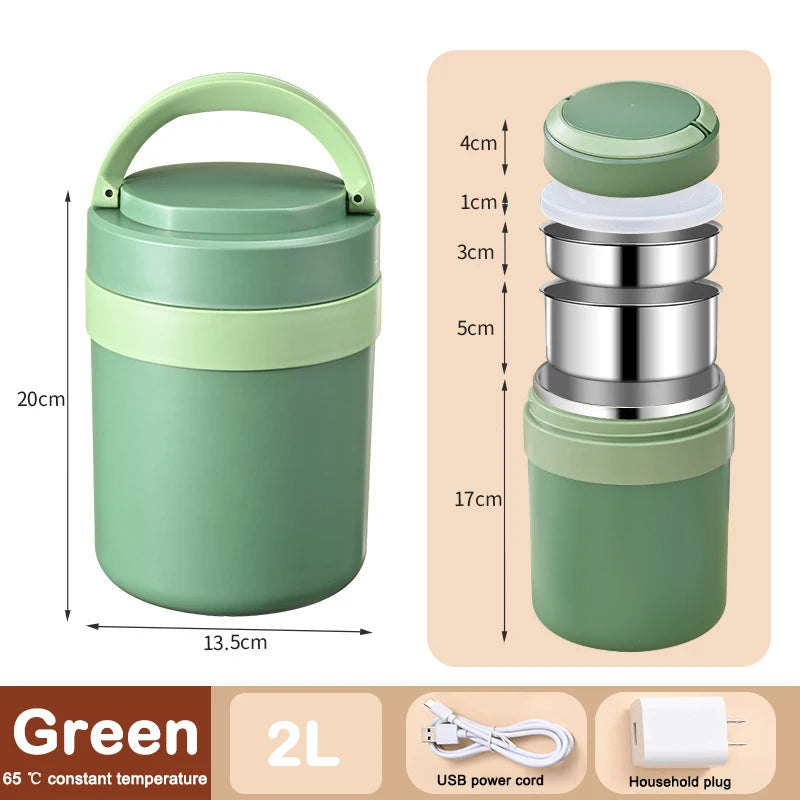Electric Heated Lunch Box