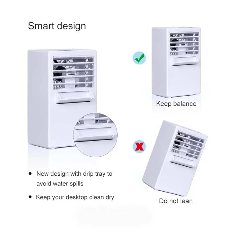 Portable Air Conditioner Fan, 3-in-1