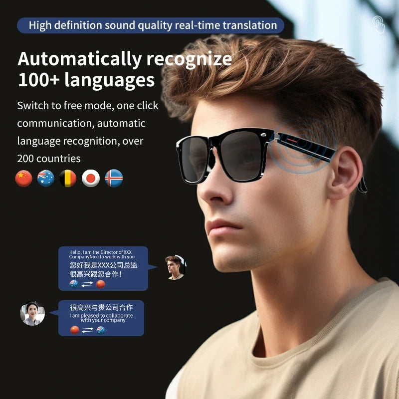 New Smart Glasses AI Translation