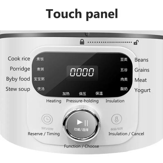 1.8L Electric Pressure Cooking Pot