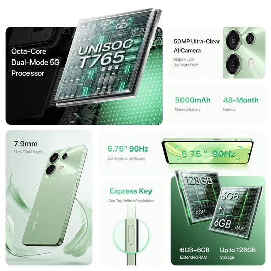 UMIDIGI G9, Android 14