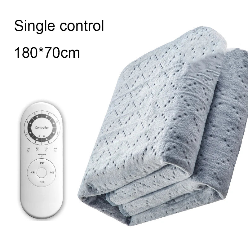 DMWD 220V Electric Blanket Thicker Mattress Heater