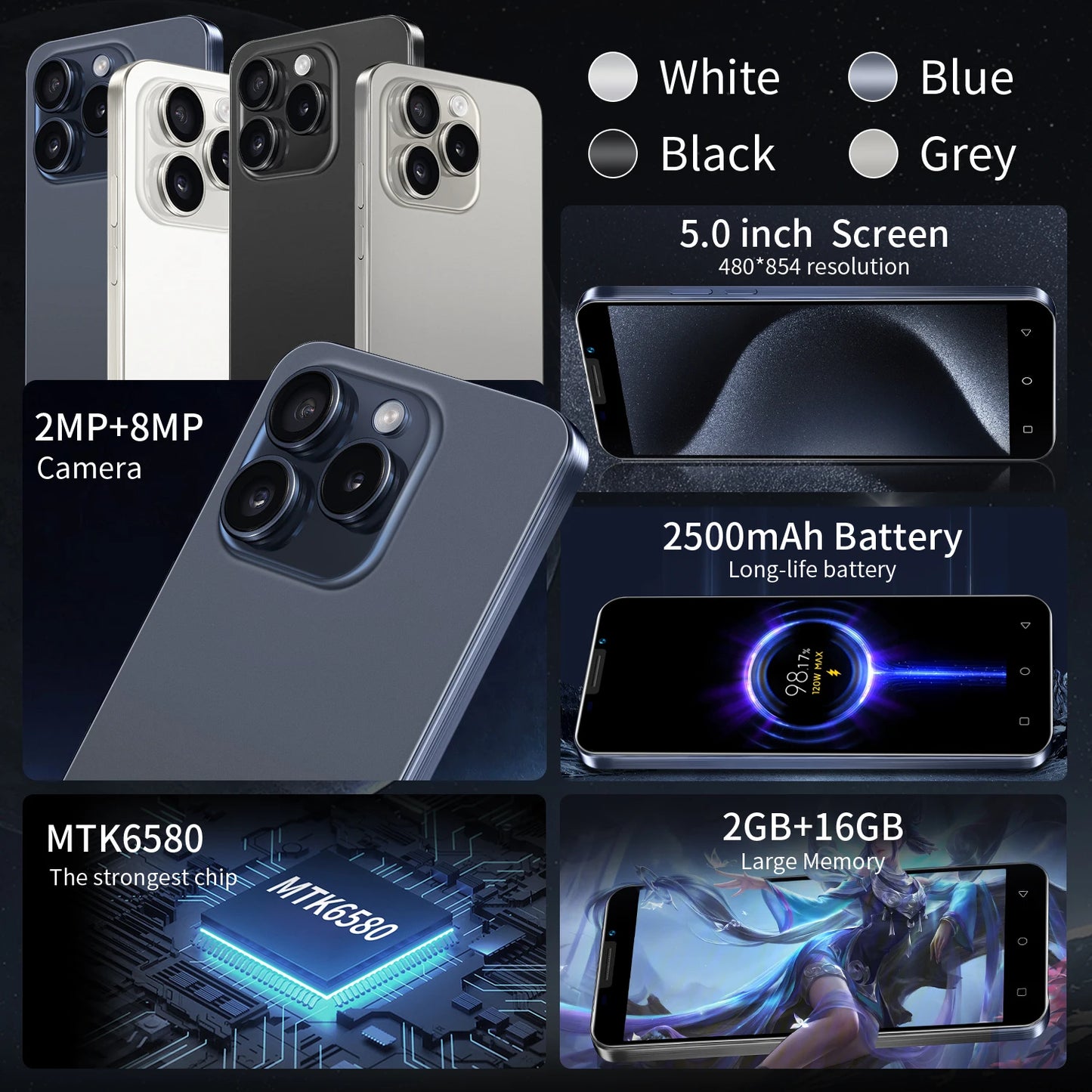 FUFFI-Note 16, Smartphone