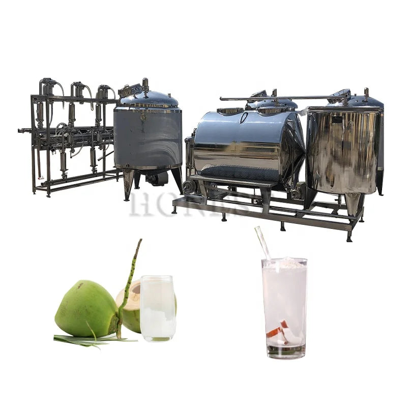 Industrial Coconut Water Processing Machine, Production Line