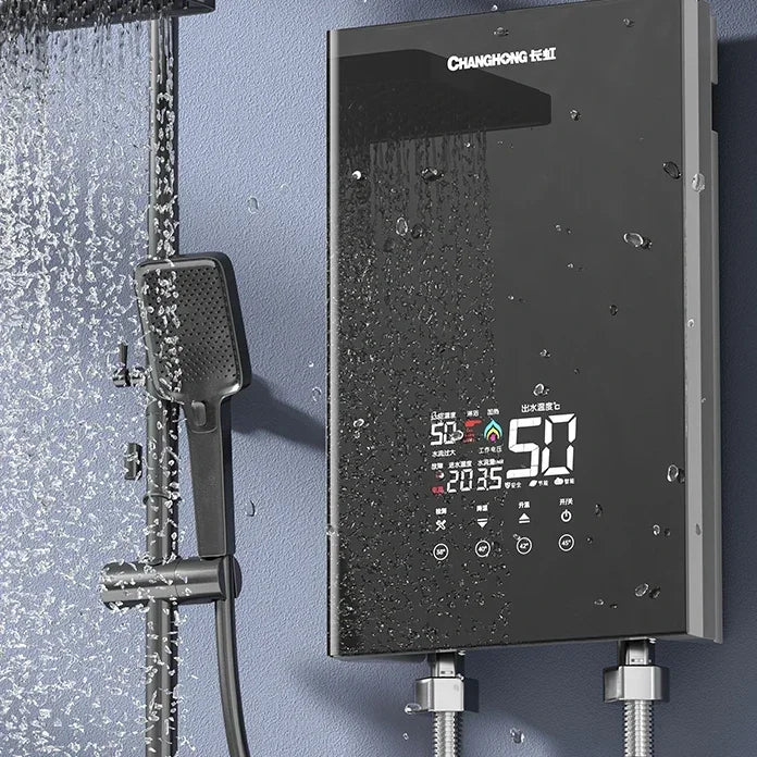 Instant electric water heater for household