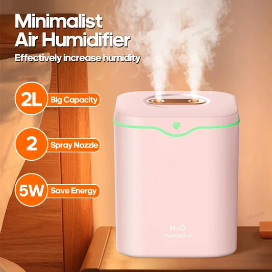 Humidifier Silent Double Spray