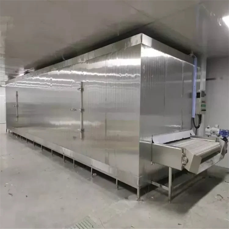 CE approved industrial blast rs / iqf  machine / tunnel   machine