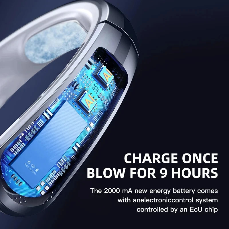 Xiaomi 8000mAh USB Hanging Neck Fan