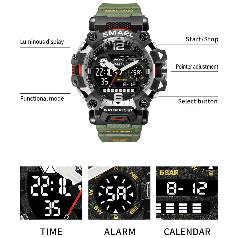 SMAEL Men Watches