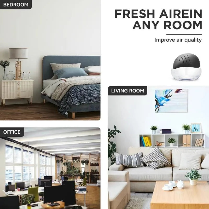 Air Purifier With 4 Essential Oil