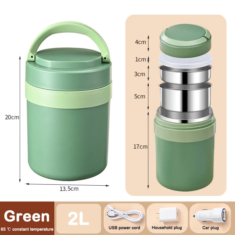 Electric Heated Lunch Box