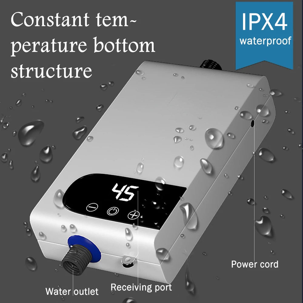 5500W Instant Water Heater, Tankless 220V