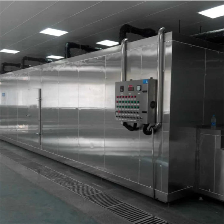 CE approved industrial blast rs / iqf  machine / tunnel   machine