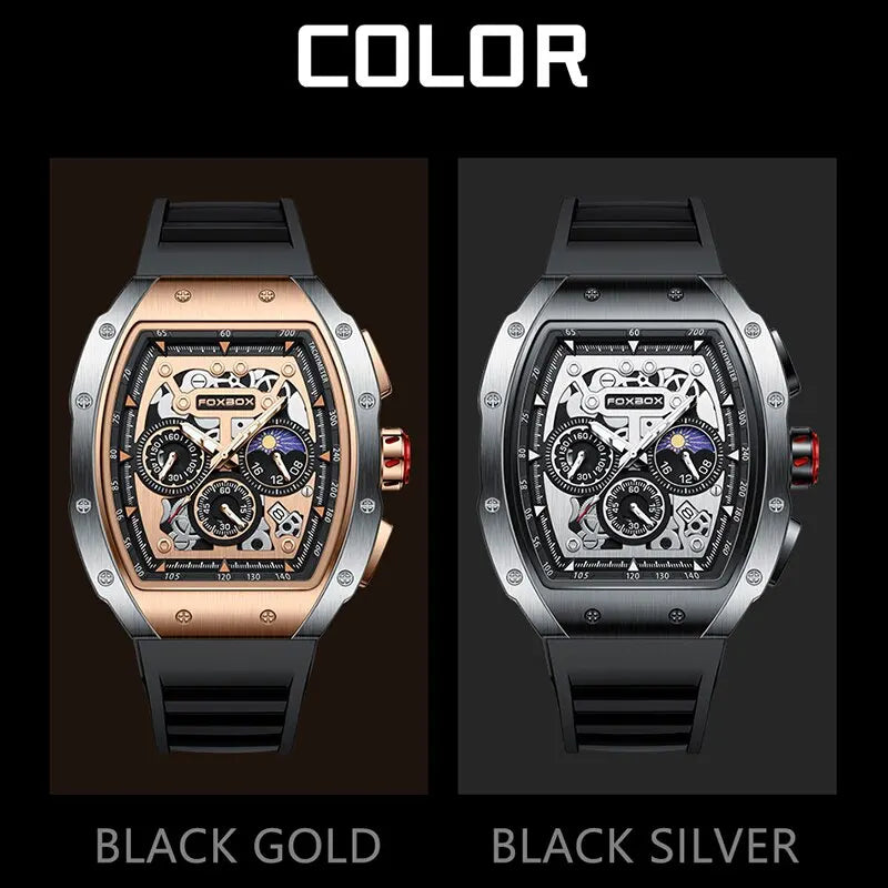 LIGE Chronograph Montre Homme Watches for Man