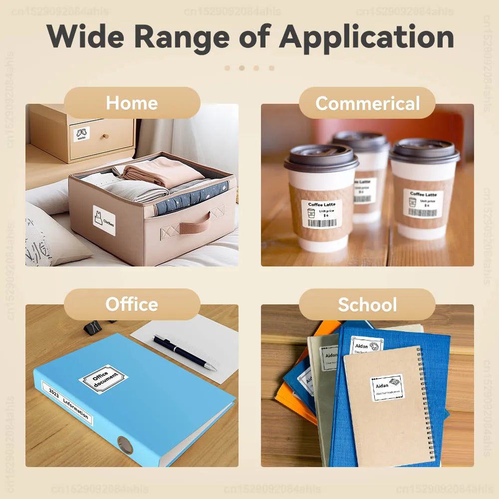 P50 Mini Sticker Printer, Portable Wireless Bluetooth