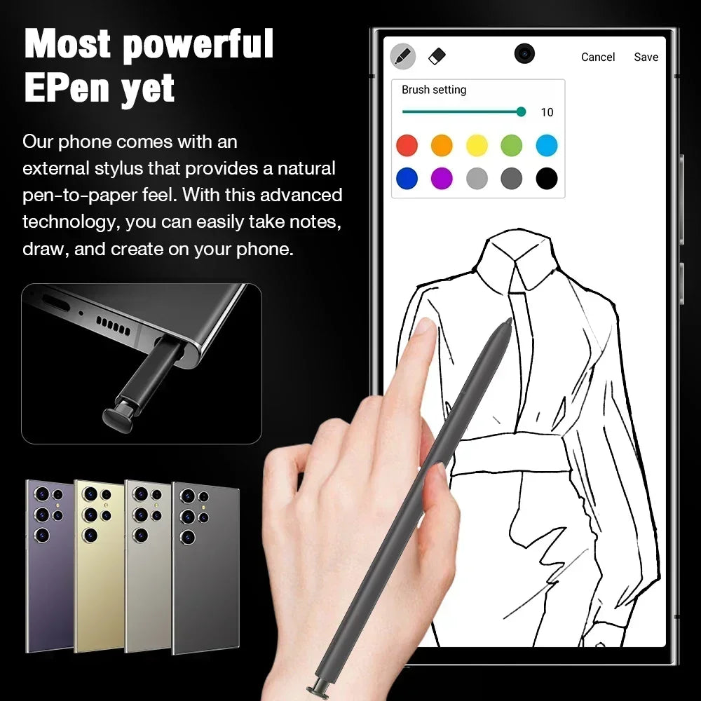 Smartphone S26 Ultra 7.3inch HD, 5G