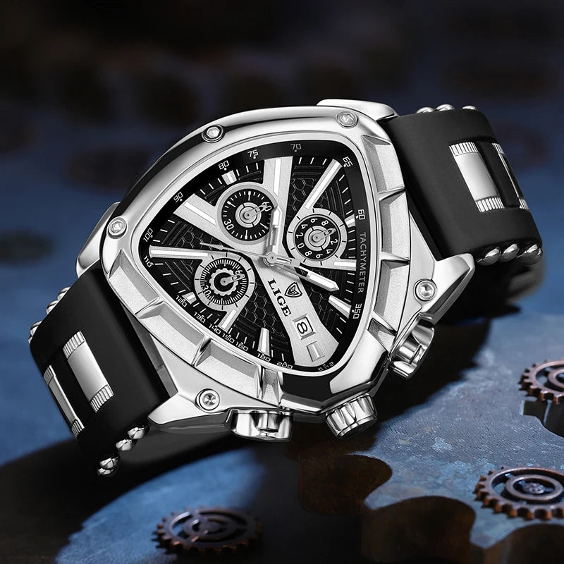 LIGE Men's Watch