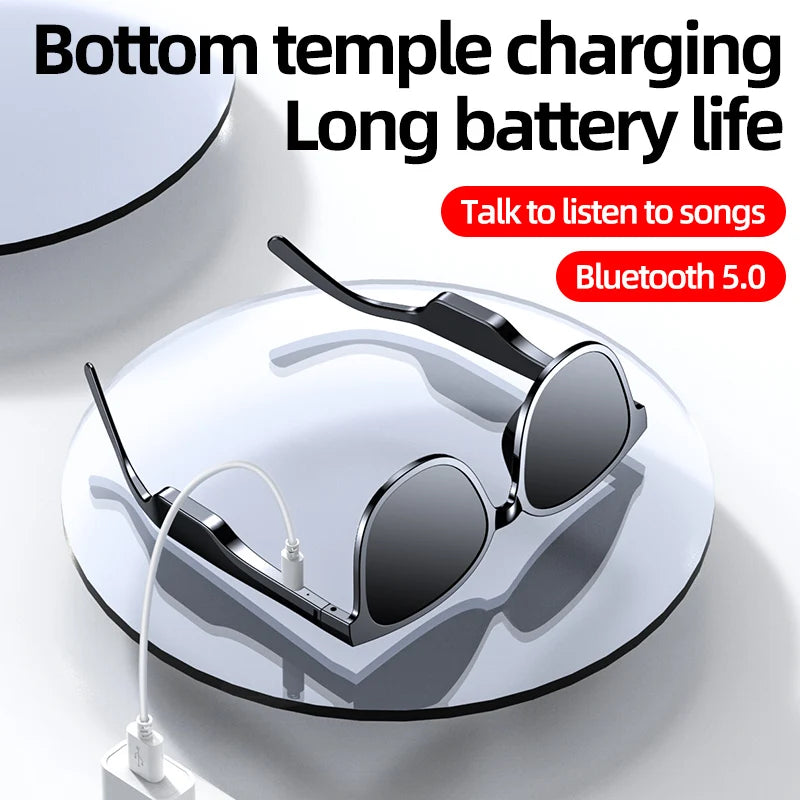 Smart Glasses Wireless Bluetooth Earphon 5.0