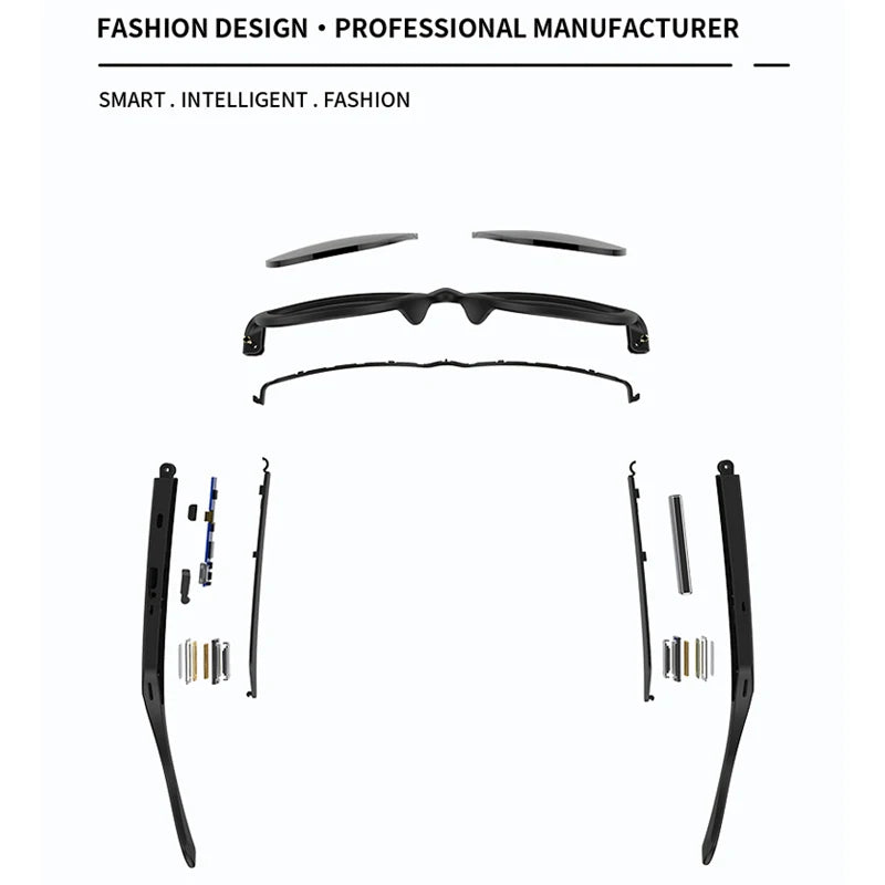 Smart Glasses Headset Wireless Bluetooth 5.0