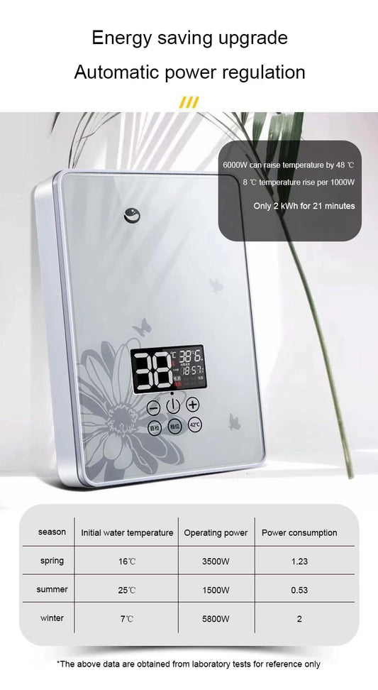 DMWD Electric Hot Water Heater 6000W