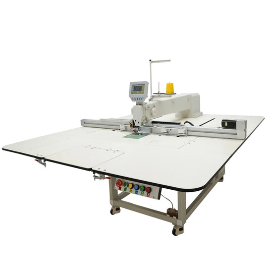 13090 Automatic sofa leather dress jacket machine, trousers pattern design Template machine, industrial sewing Machine
